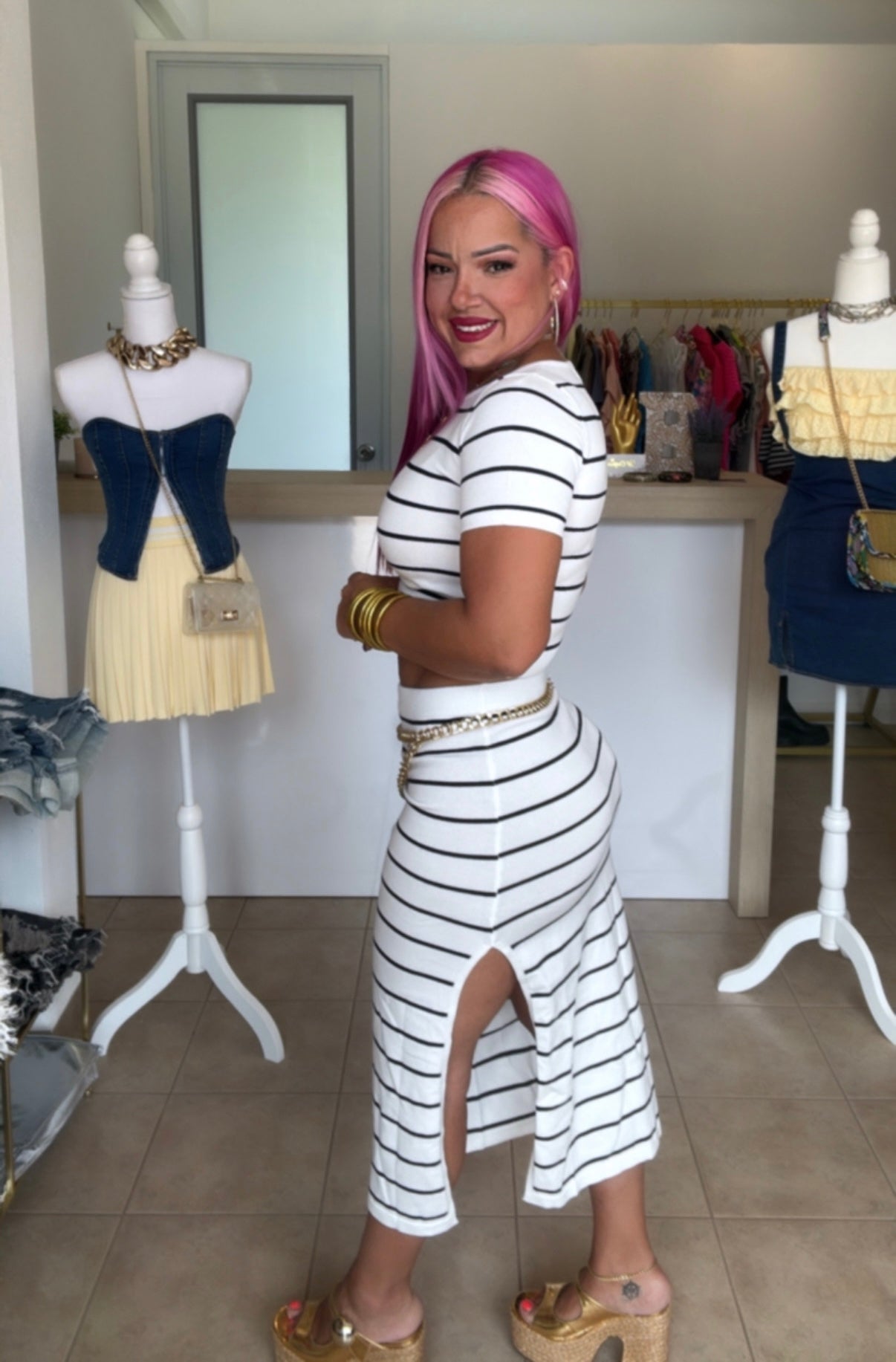 W&B Stripes Set