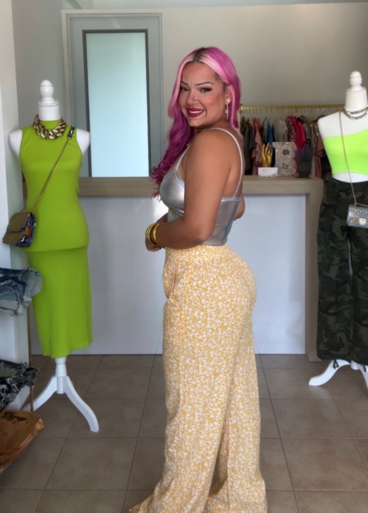 Mustard Flower Pants