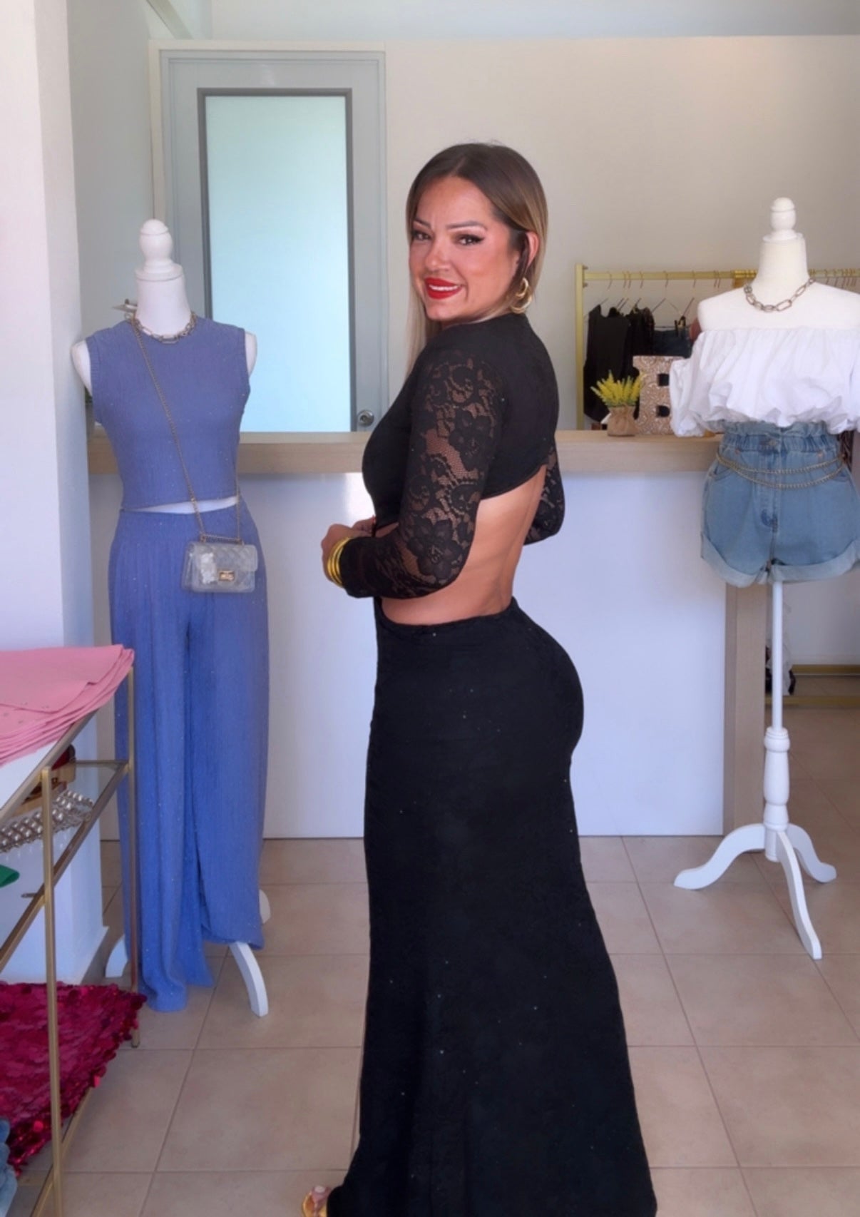 Long Sleeve Maxi Dress