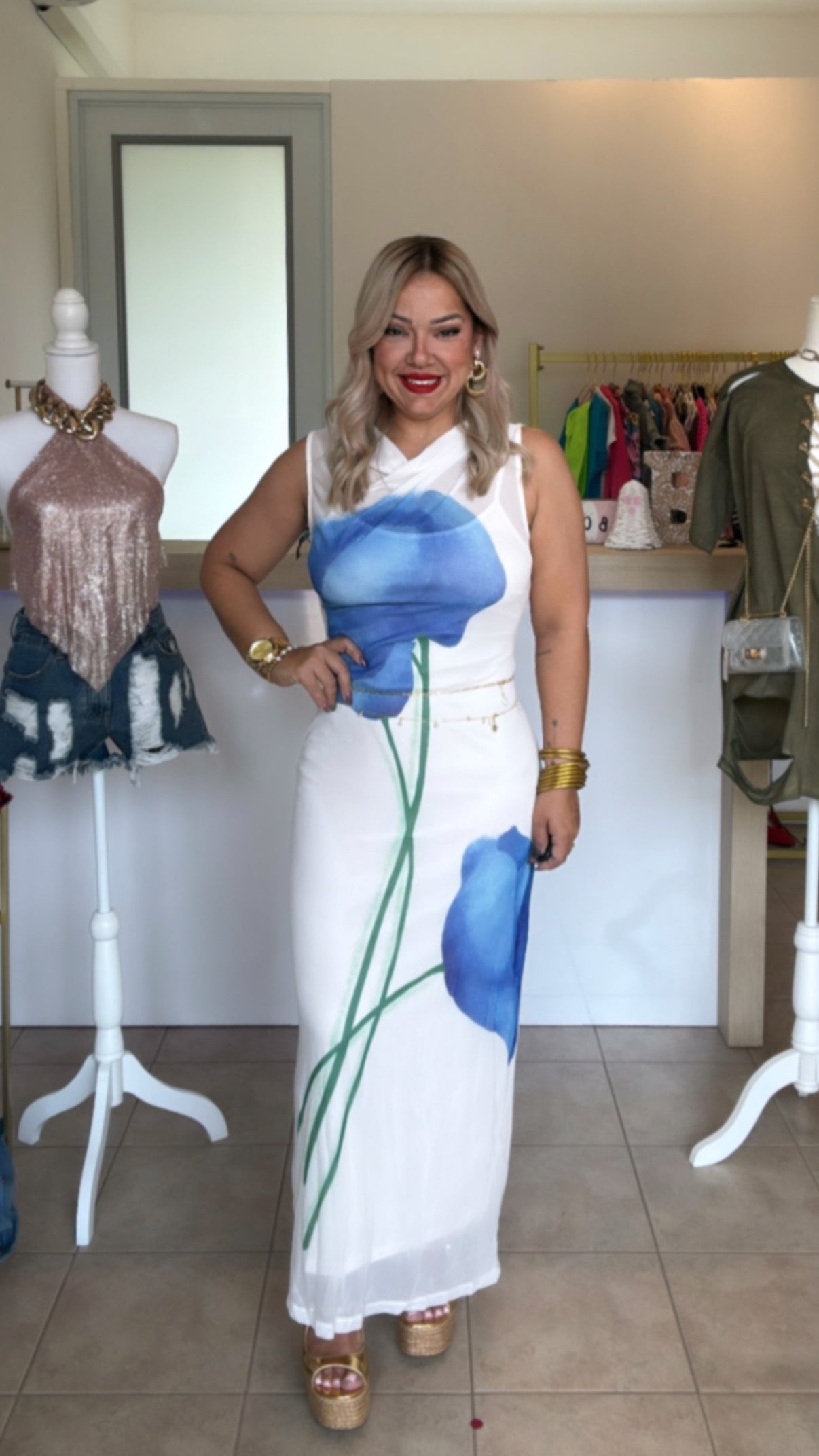 Big Flower Maxi