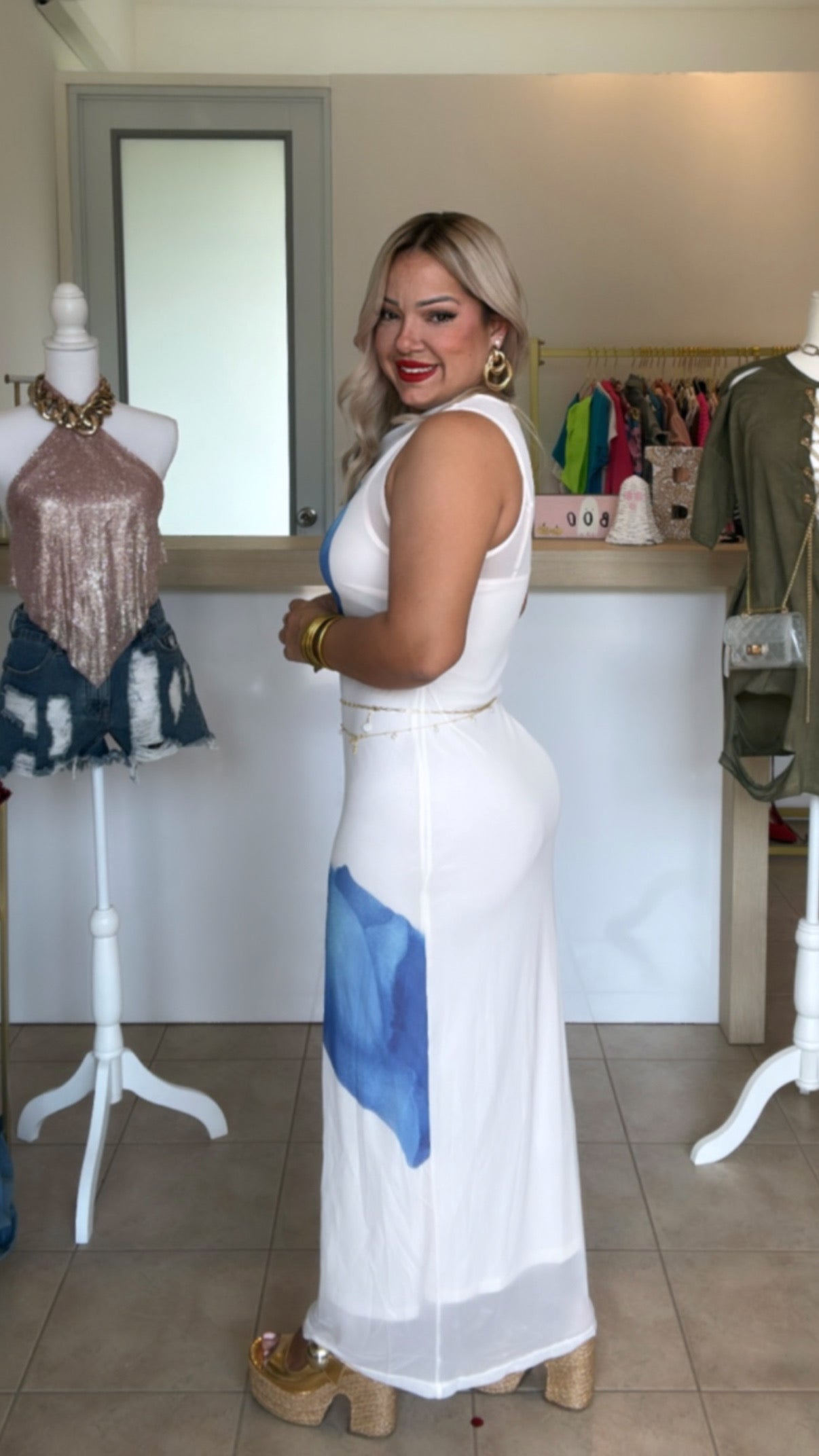 Big Flower Maxi
