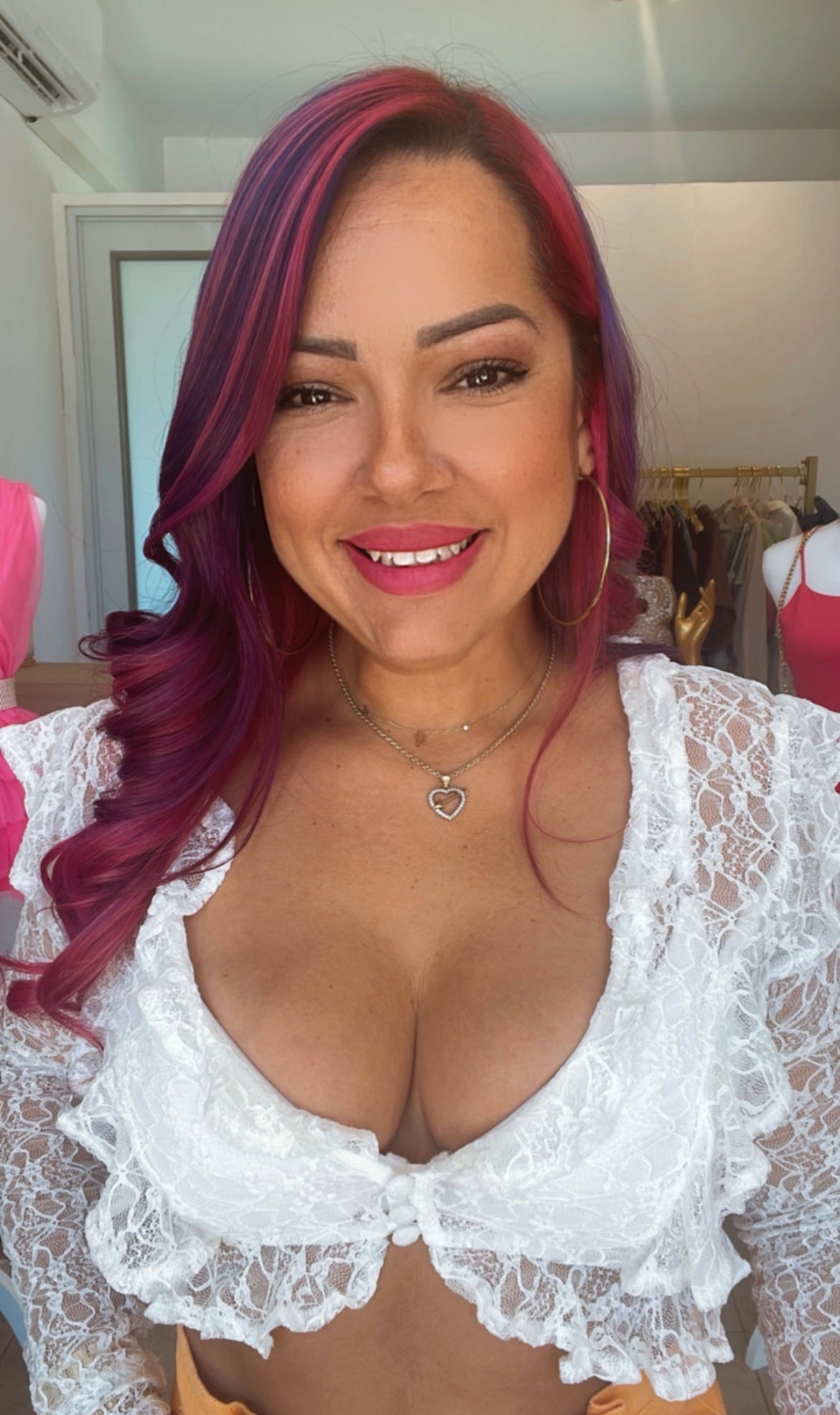 White Lace Top