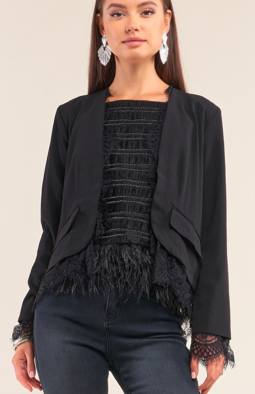 Lace Blazer