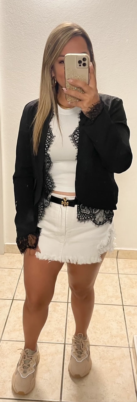 Lace Blazer