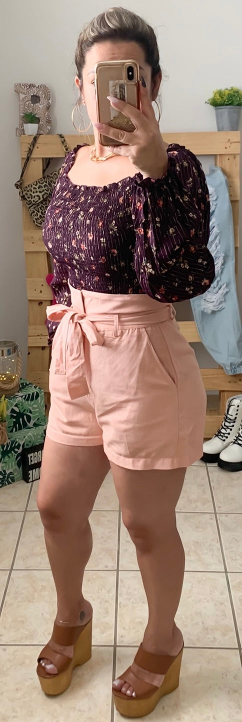 Flamingo Pink Short