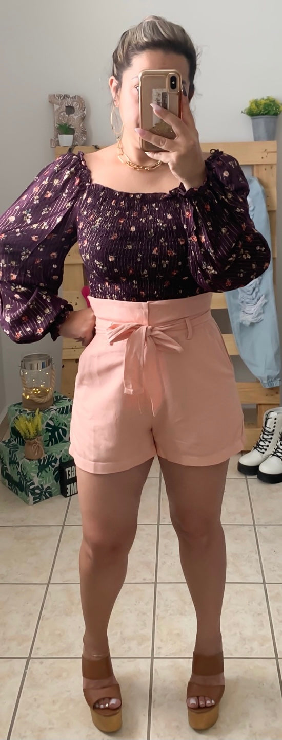 Flamingo Pink Short