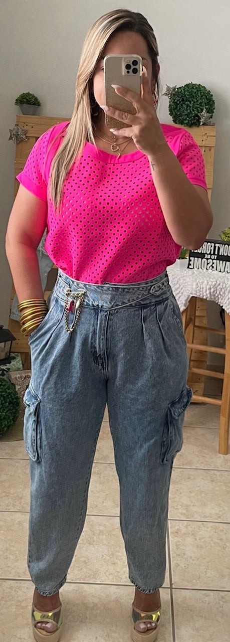 Hot Pink Top