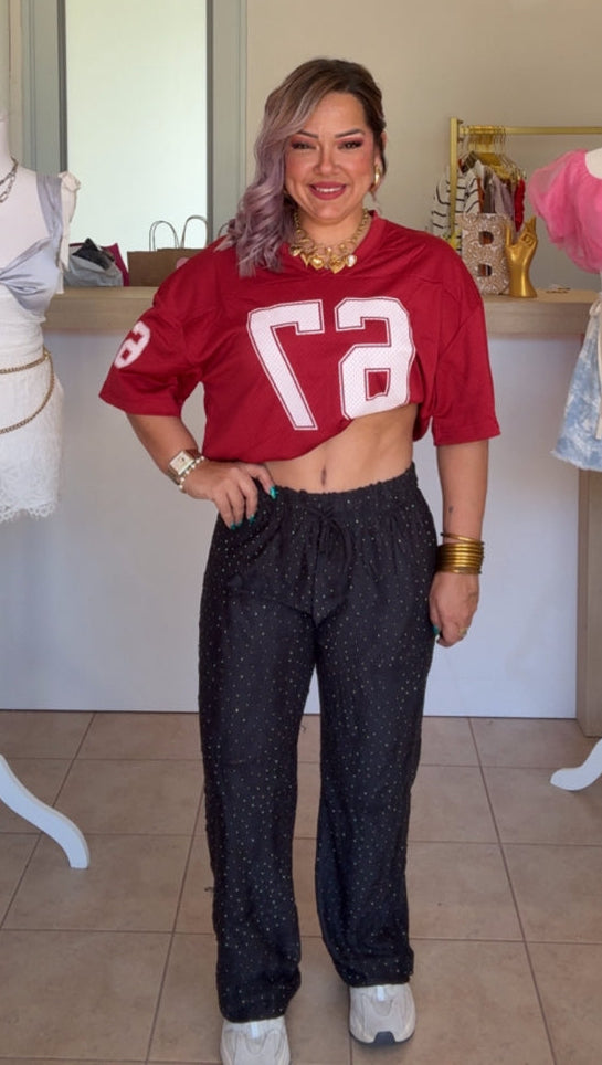 Rhinestone Lounge Pants