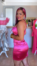 Load image into Gallery viewer, Hot Pink Satin Mini
