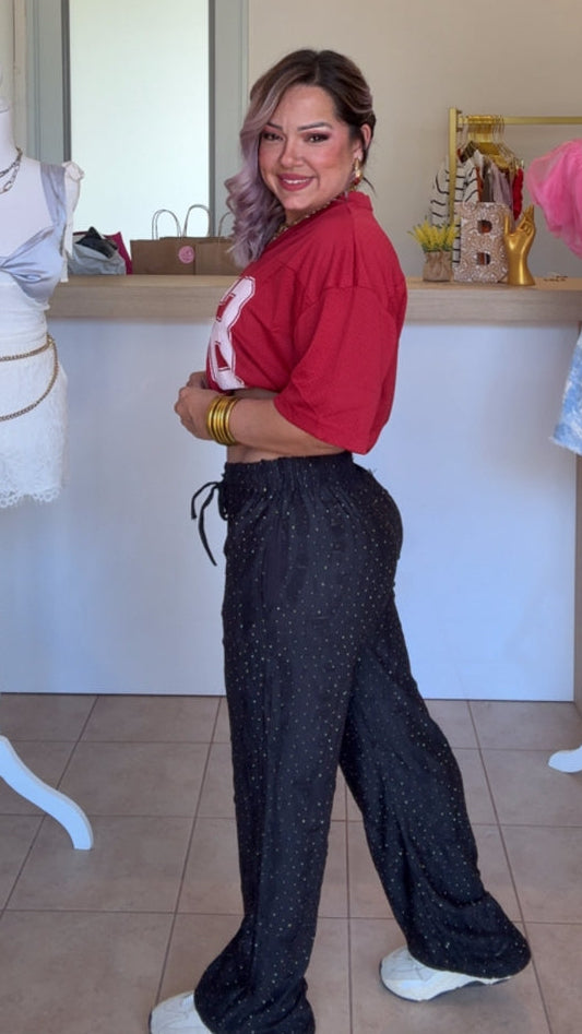 Rhinestone Lounge Pants