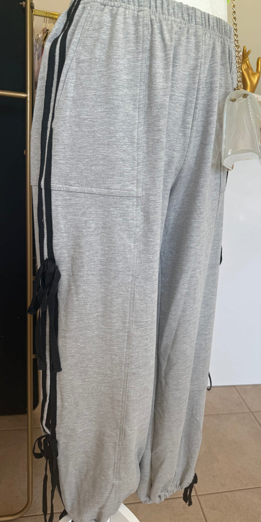 Grey Stripes Jogger