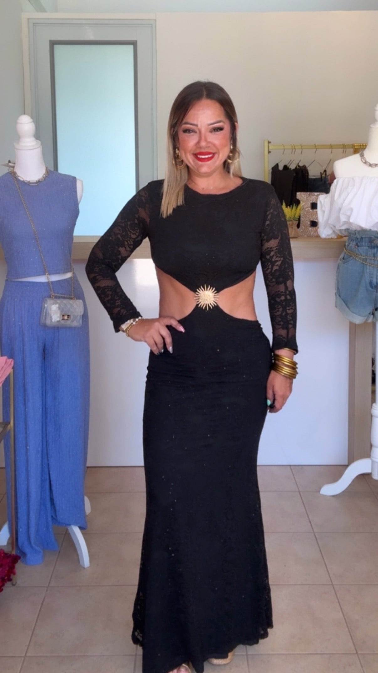 Long Sleeve Maxi Dress