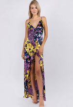 Load image into Gallery viewer, Multi Print  Satin Maxi

