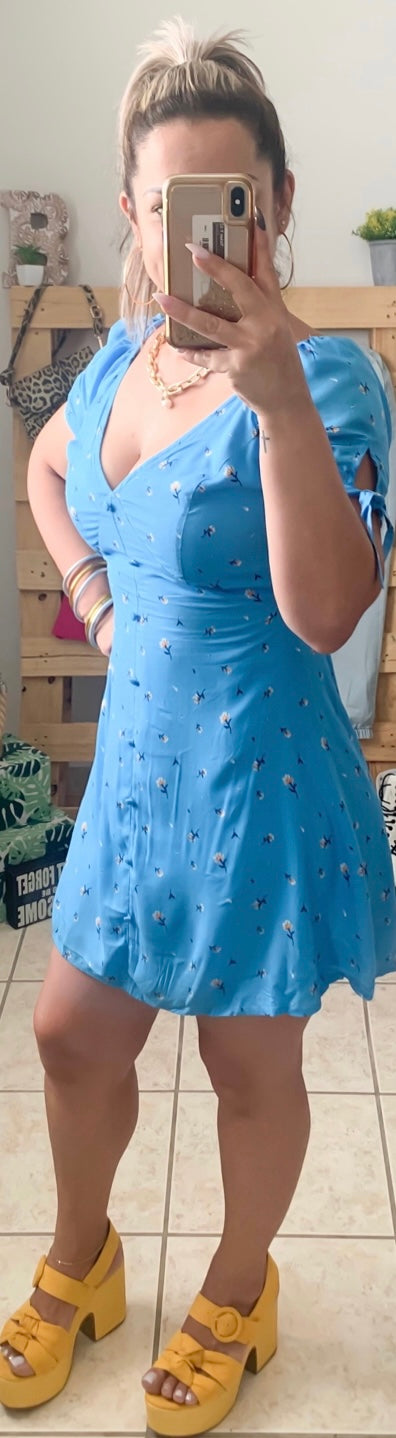 Sky Blue Dress