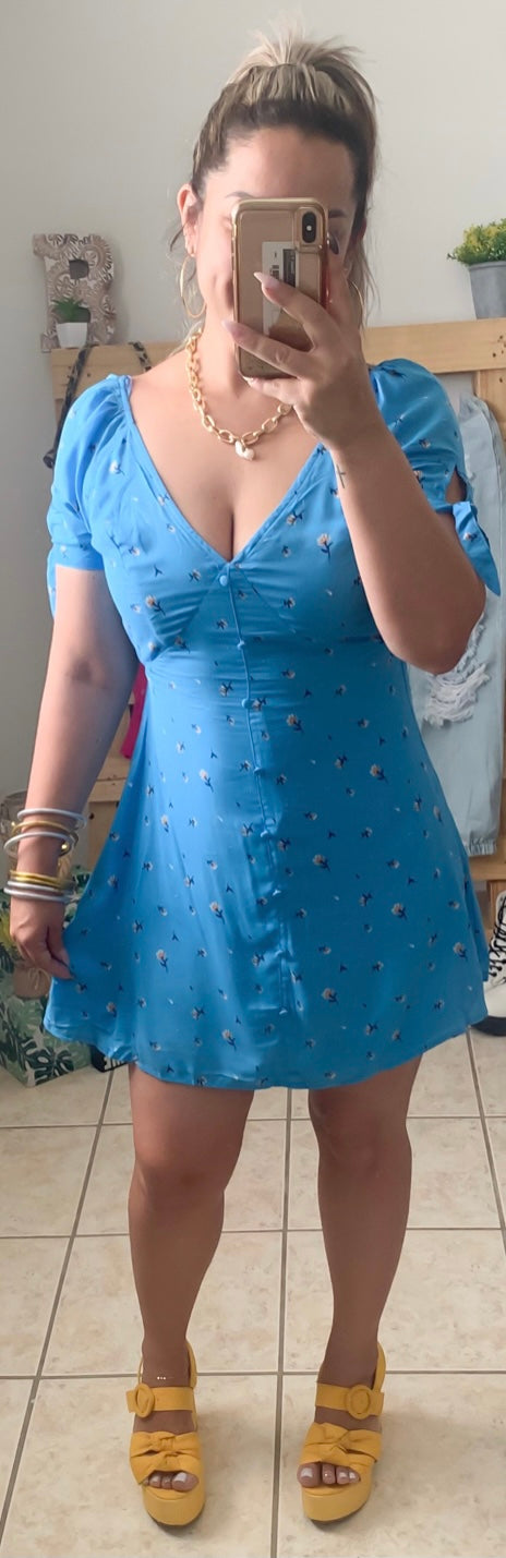 Sky Blue Dress