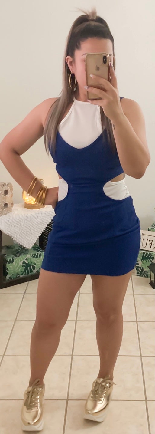 Royal Cut Out Dress