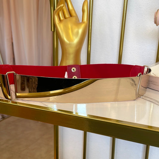 Gold Plate Belt