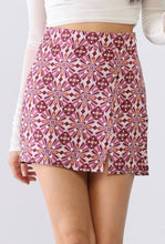 Load image into Gallery viewer, Purple Multi Floral Skirt
